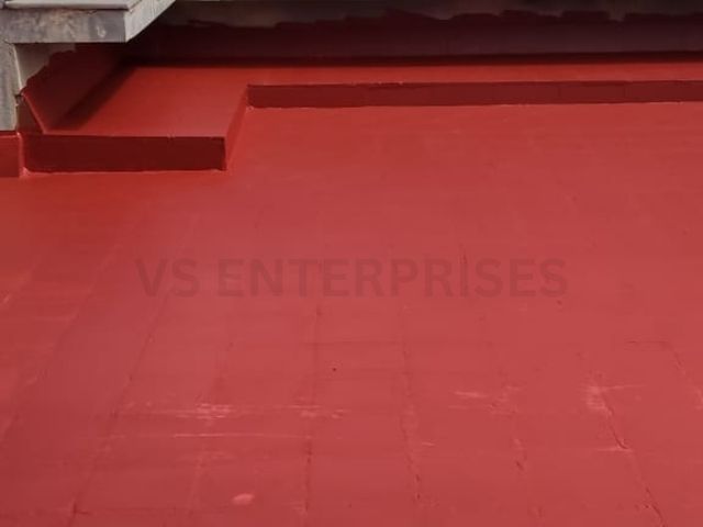 Terrace waterproofing in AECS Layout