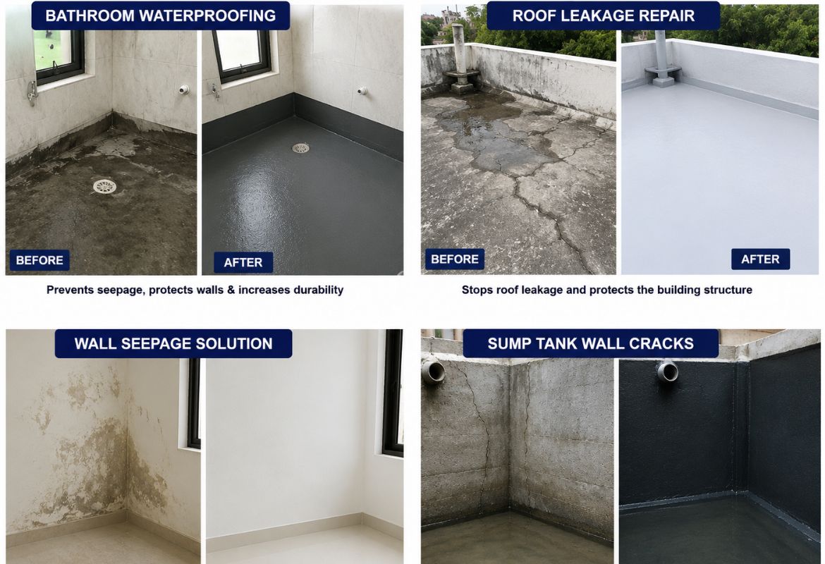 waterproofing contractors cox town
